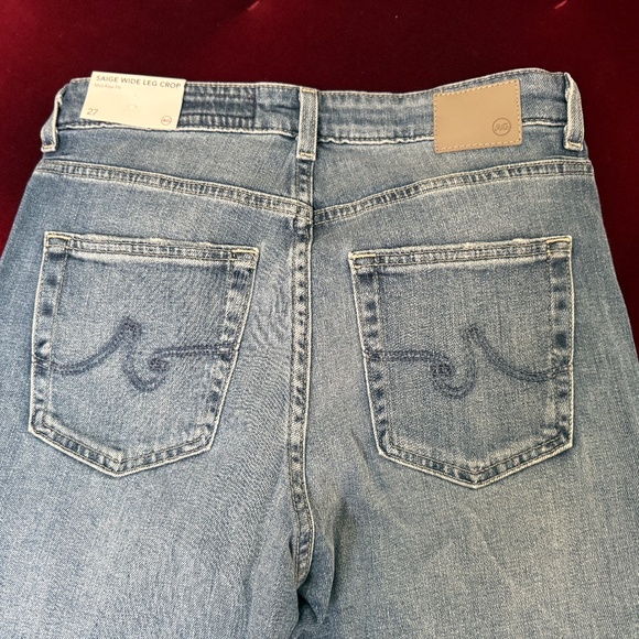 Adriano Goldschmeid  (AG) SAIGE WIDE LEG CROP - Picture 2 of 5